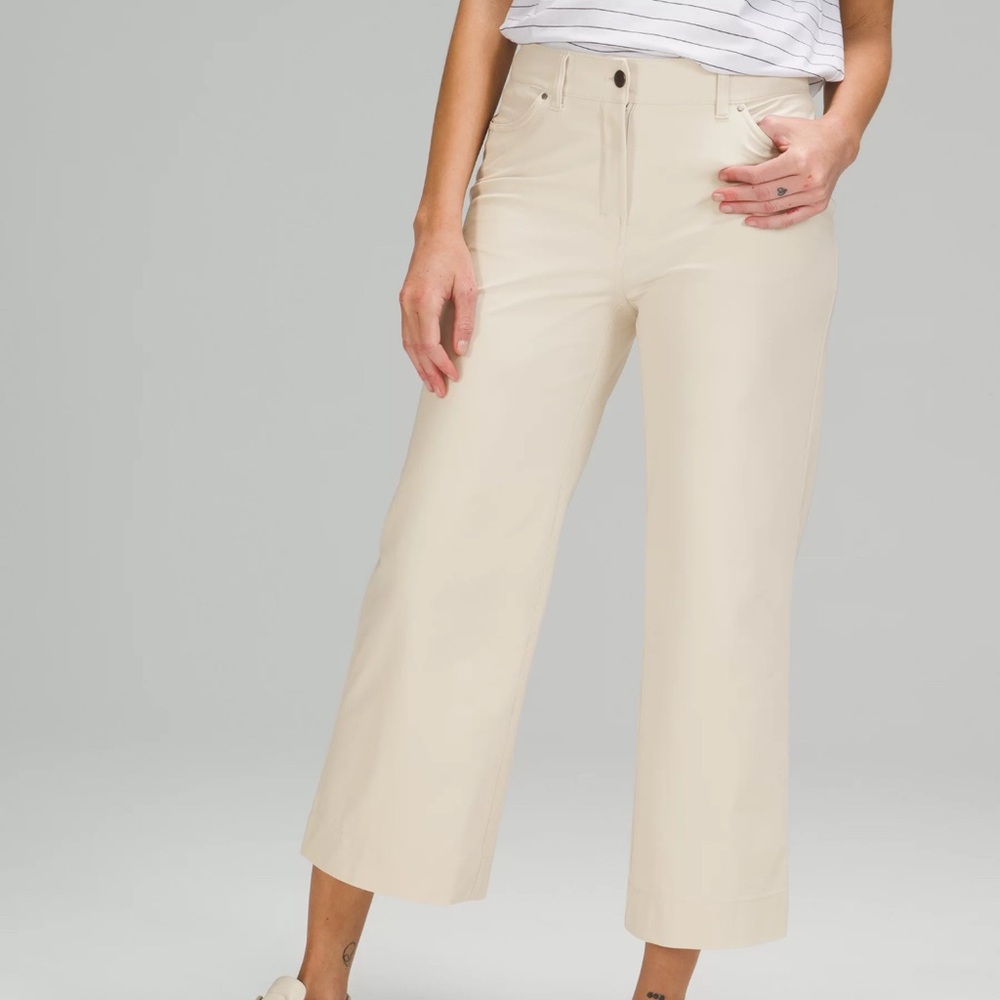 lululemon city sleek 5 pocket crop pants